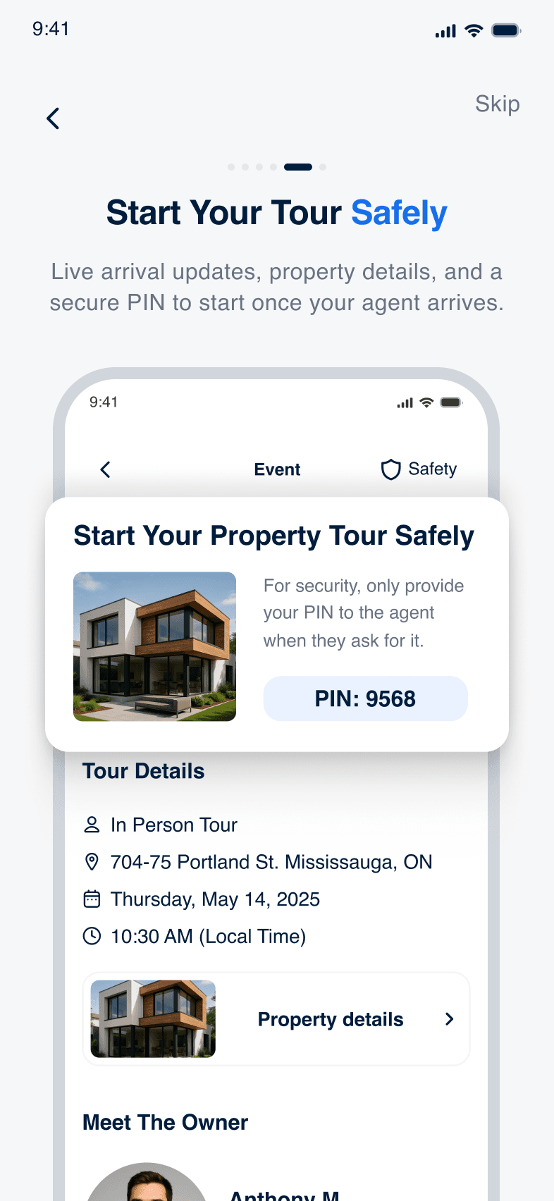Start Your Tour Safely — Revun mobile screenshot