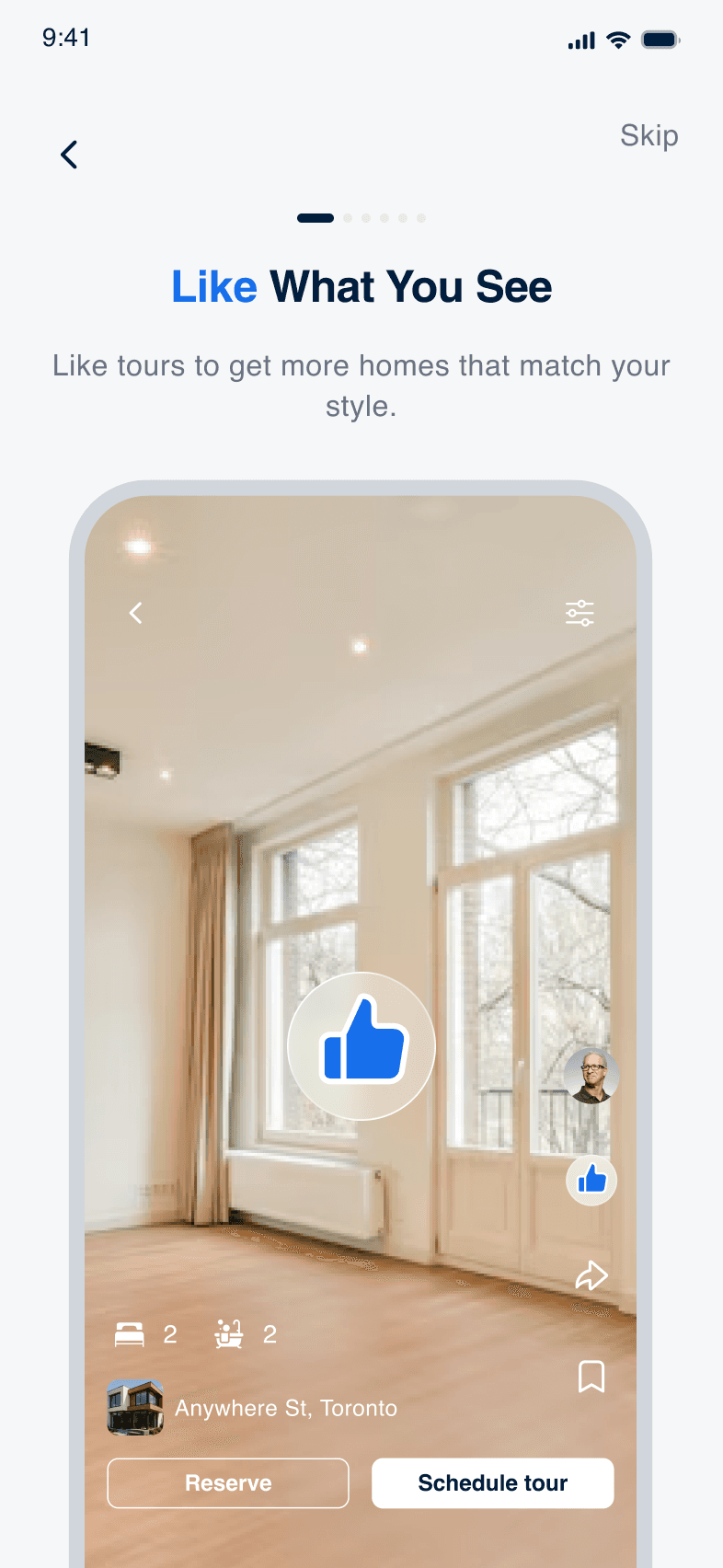 Like What You See — Revun tour discovery screenshot